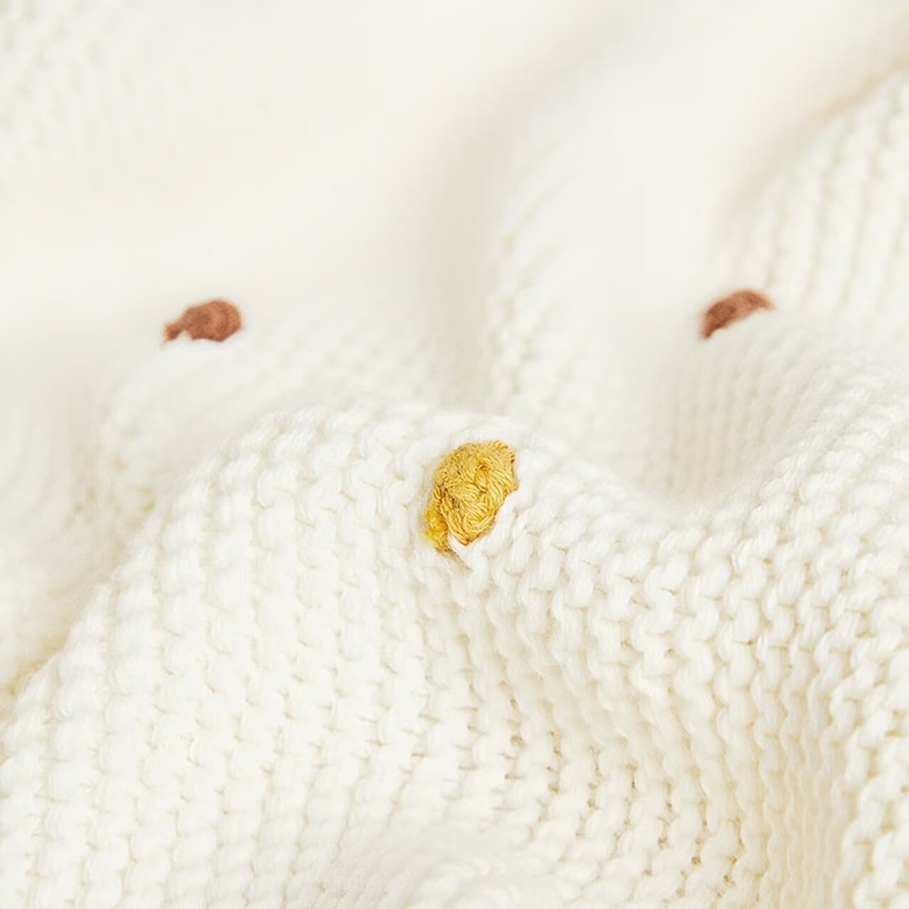 Cotton Crocheted Nap Blanket