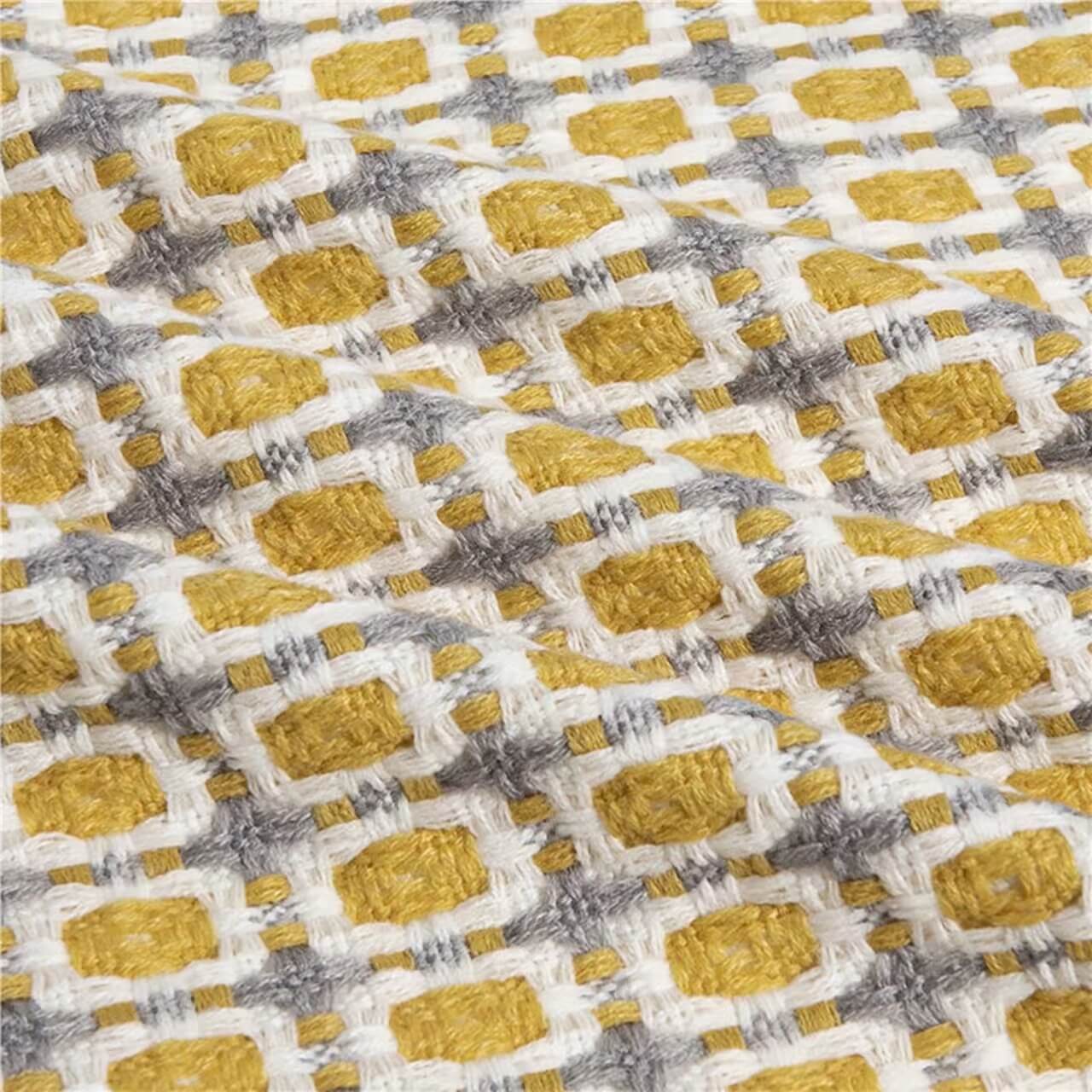 Knitted Tassel Blanket