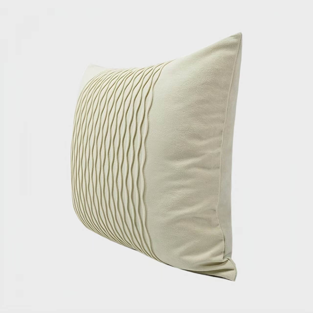 New Beige Wave Pattern Pillow