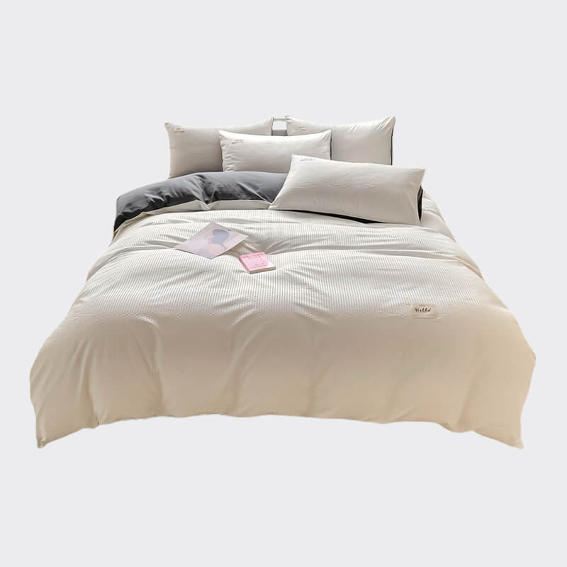 New Brushed Waffle Four-Piece Set