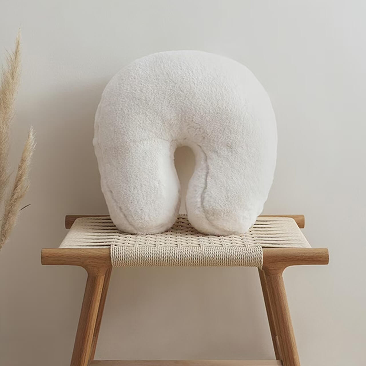 Rabbit Velvet Nordic Bedside Pillow