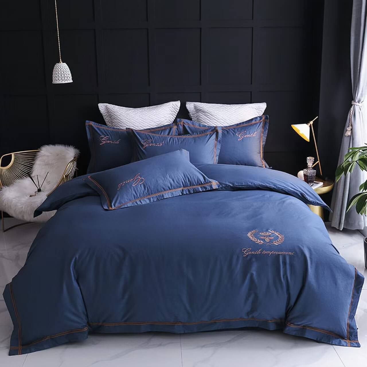 Simple Cotton Four-Piece Set
