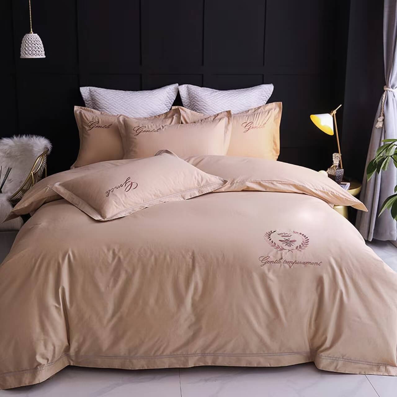 Simple Cotton Four-Piece Set