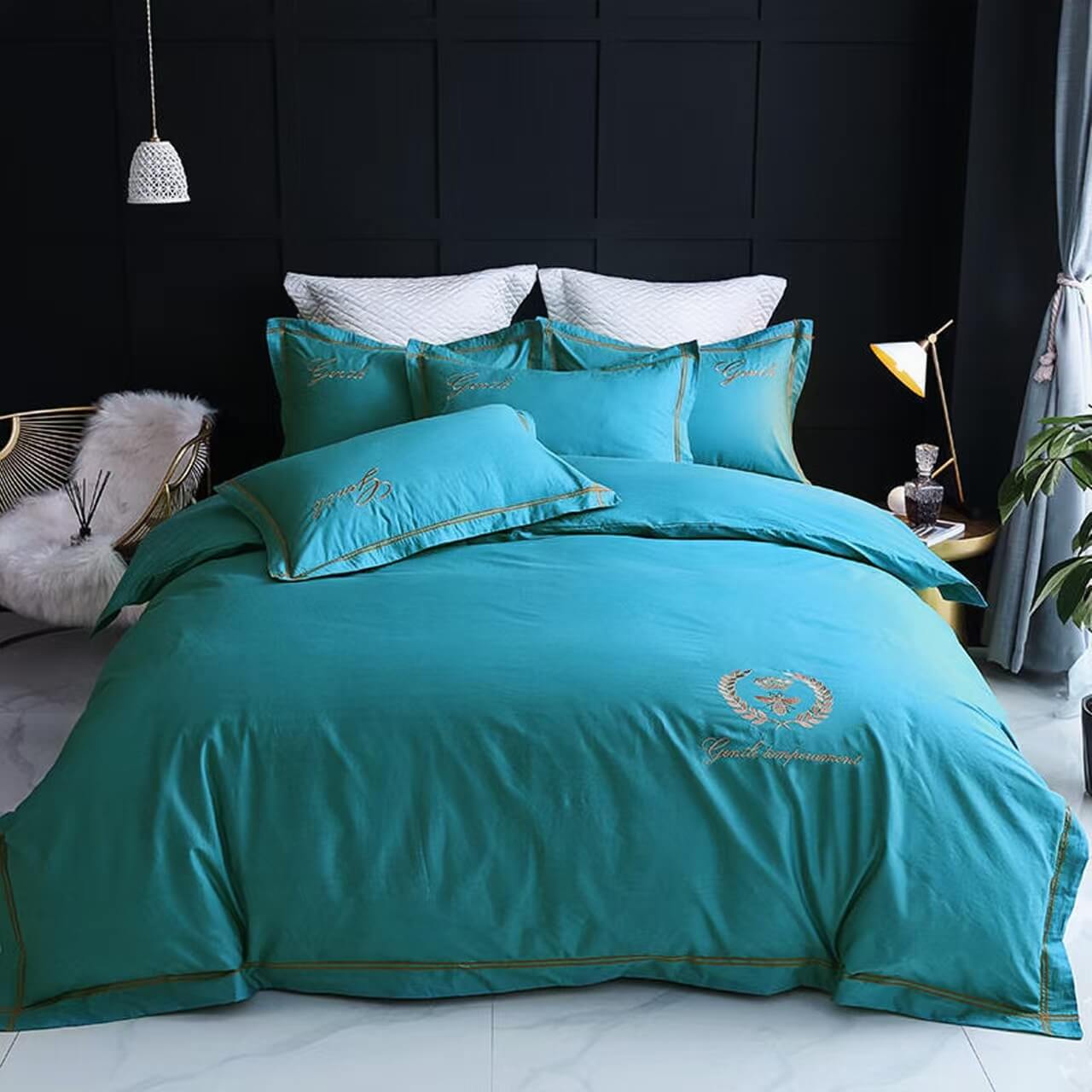 Simple Cotton Four-Piece Set