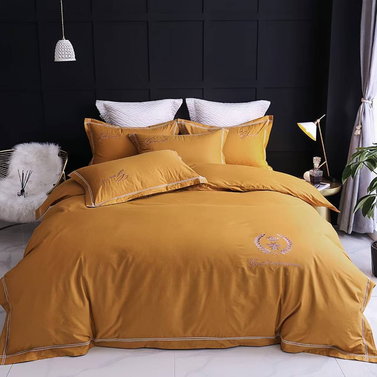 Simple Cotton Four-Piece Set