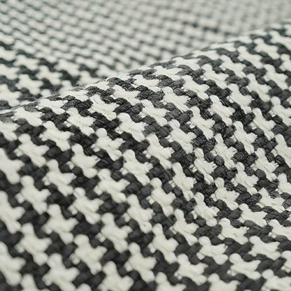 Black and White Cotton Linen Cushion Pillow