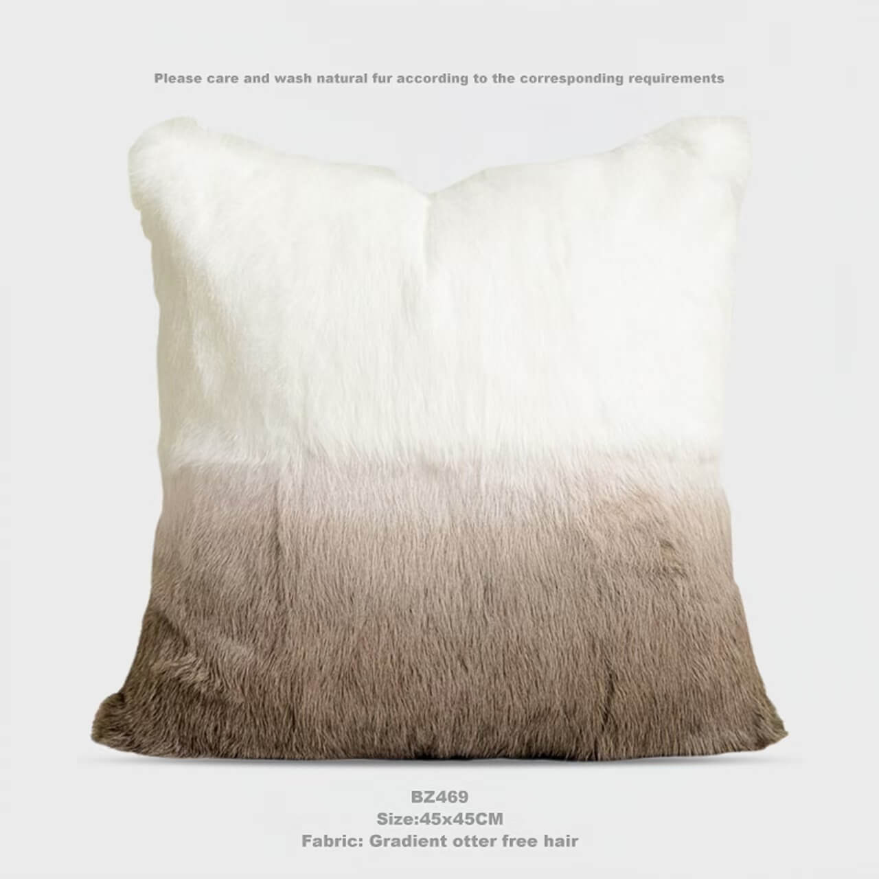 Modern Luxury Vintage Flannel Pillow Cover