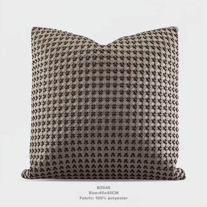 Modern Luxury Vintage Flannel Pillow Cover