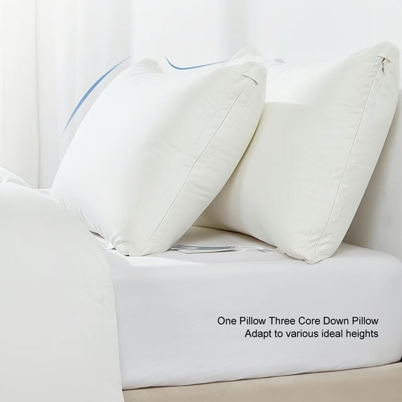 Three-Layer Adjustable Cervical Pillow