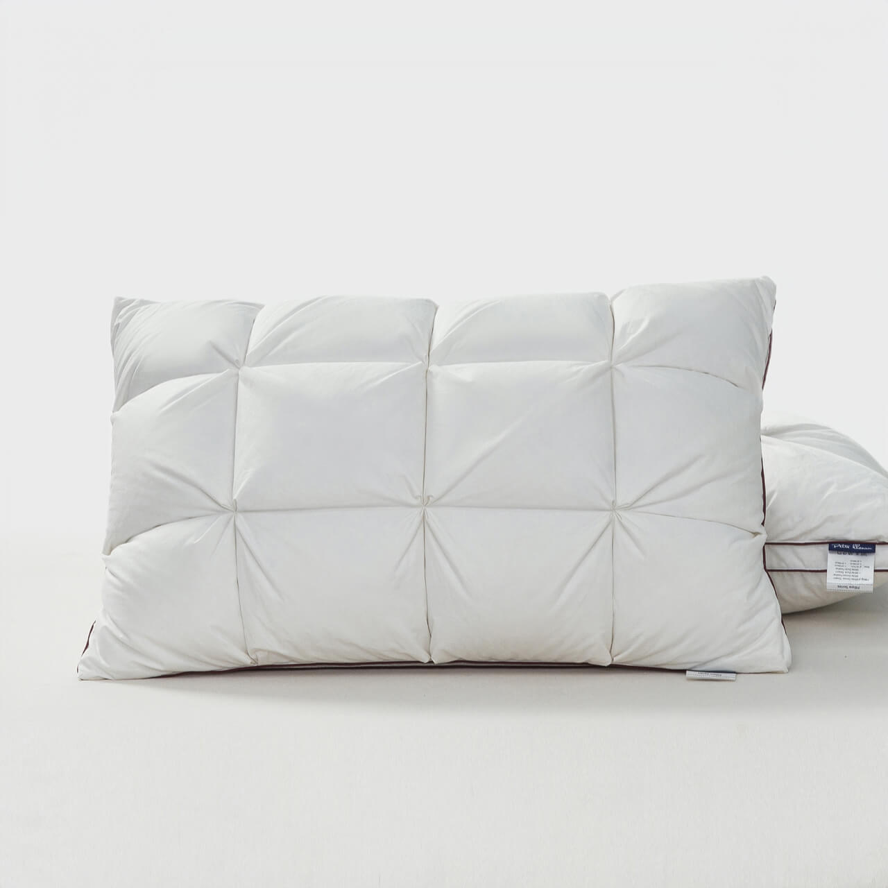 White goose down pillow