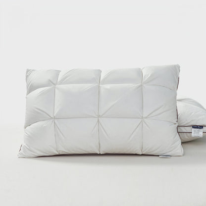 White goose down pillow