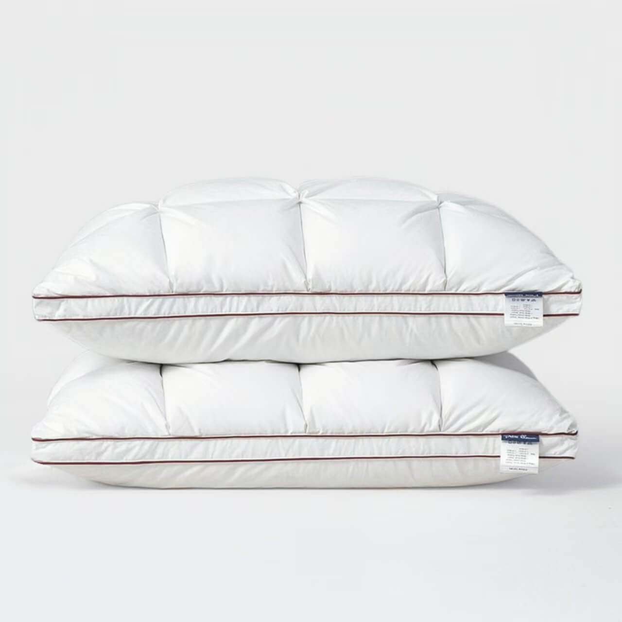 White goose down pillow