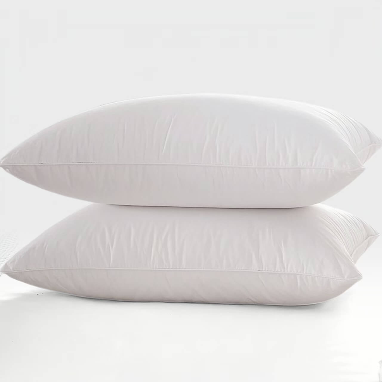 White goose down pillow